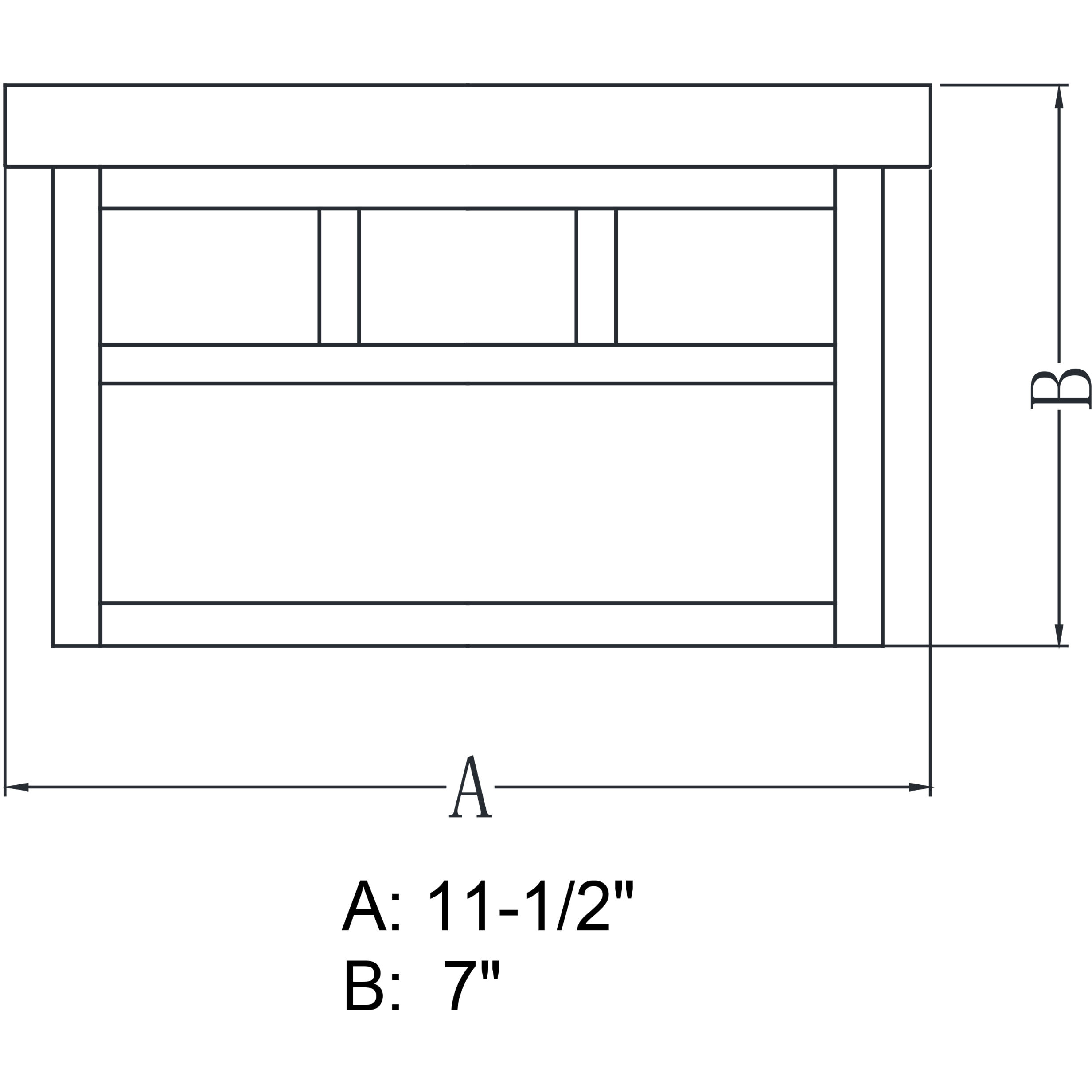 Mission LED 11.5 inch Oil Burnished Bronze Outdoor Ceiling