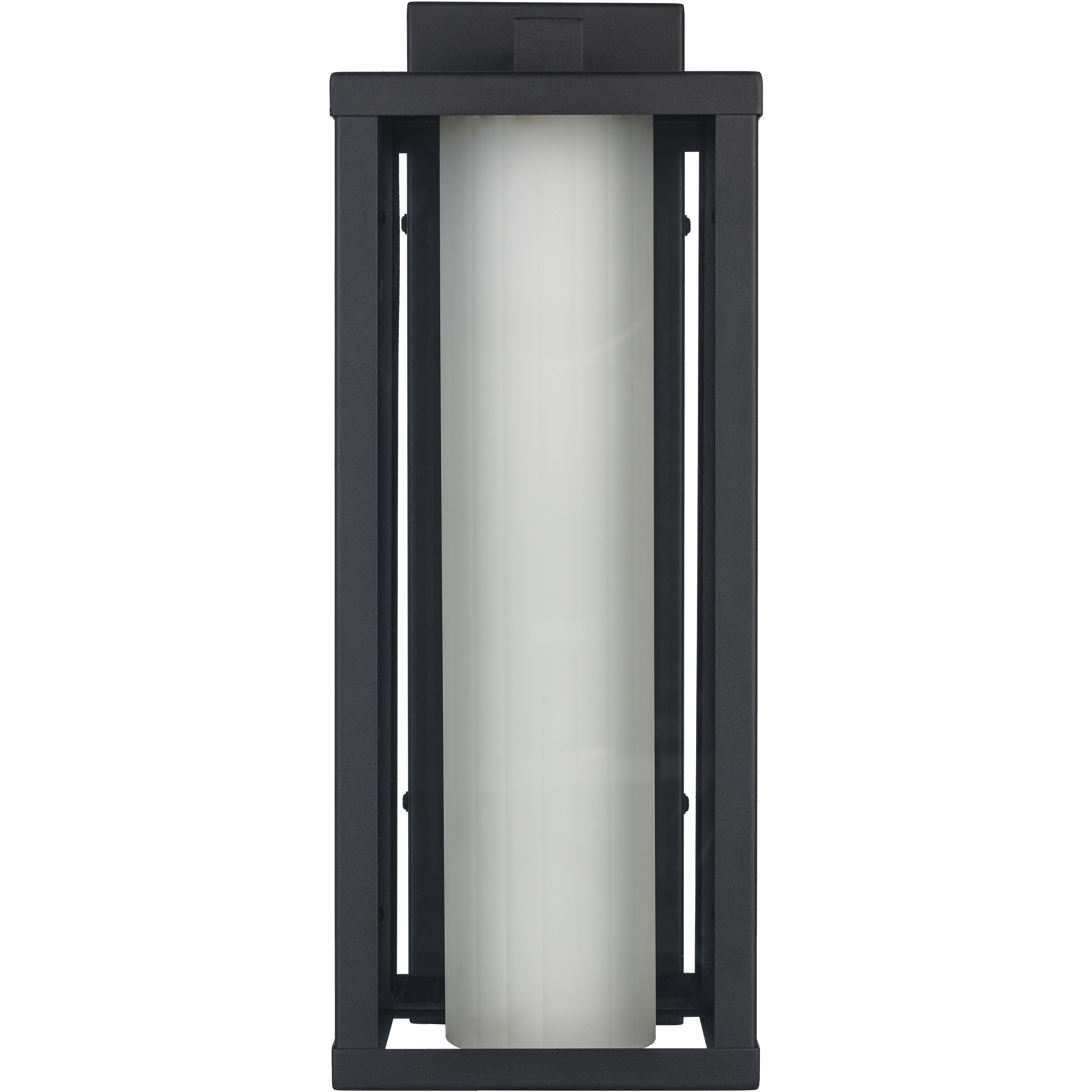 Adler 1 Light 16 inch Black Outdoor Wall Light