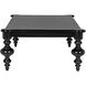 Graff 64 X 37.5 inch Hand Rubbed Black Coffee Table