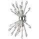 Soleia 4 Light 9.63 inch Chrome Wall Sconce Wall Light in 7.2