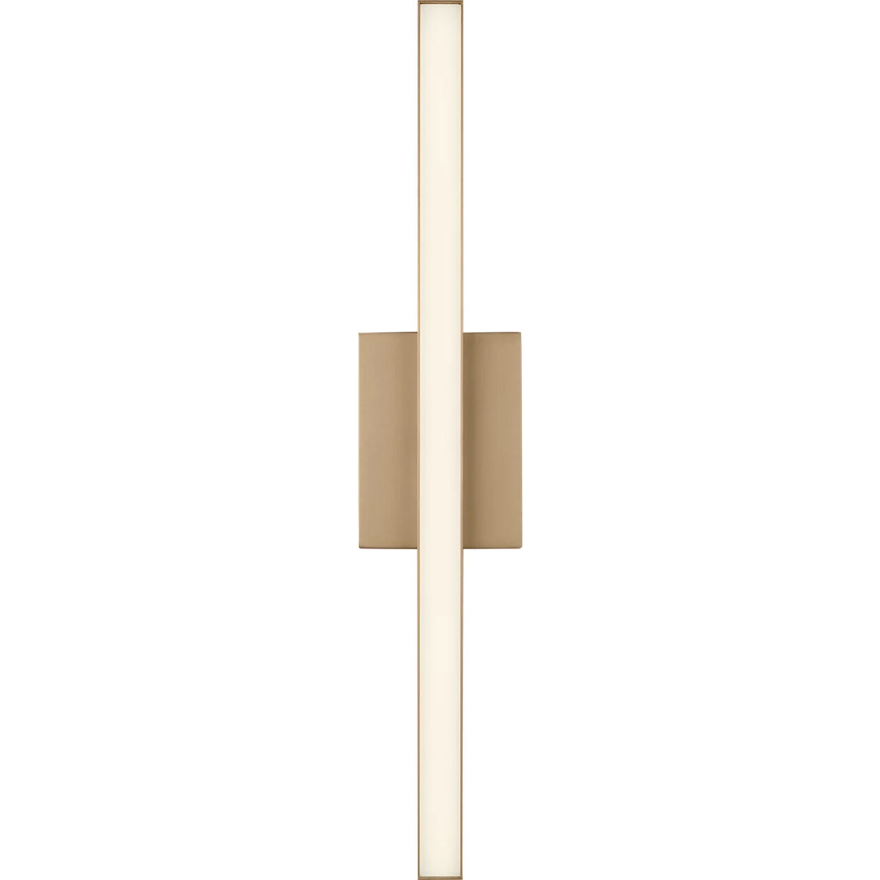 Marque LED 24 inch Satin Brass Vanity Light Wall Light