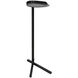 Golem 26 X 14 inch Matte Black Side Table