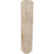 Fort Worth Walnut and Weathered Oak Set of 5 Fan Blade