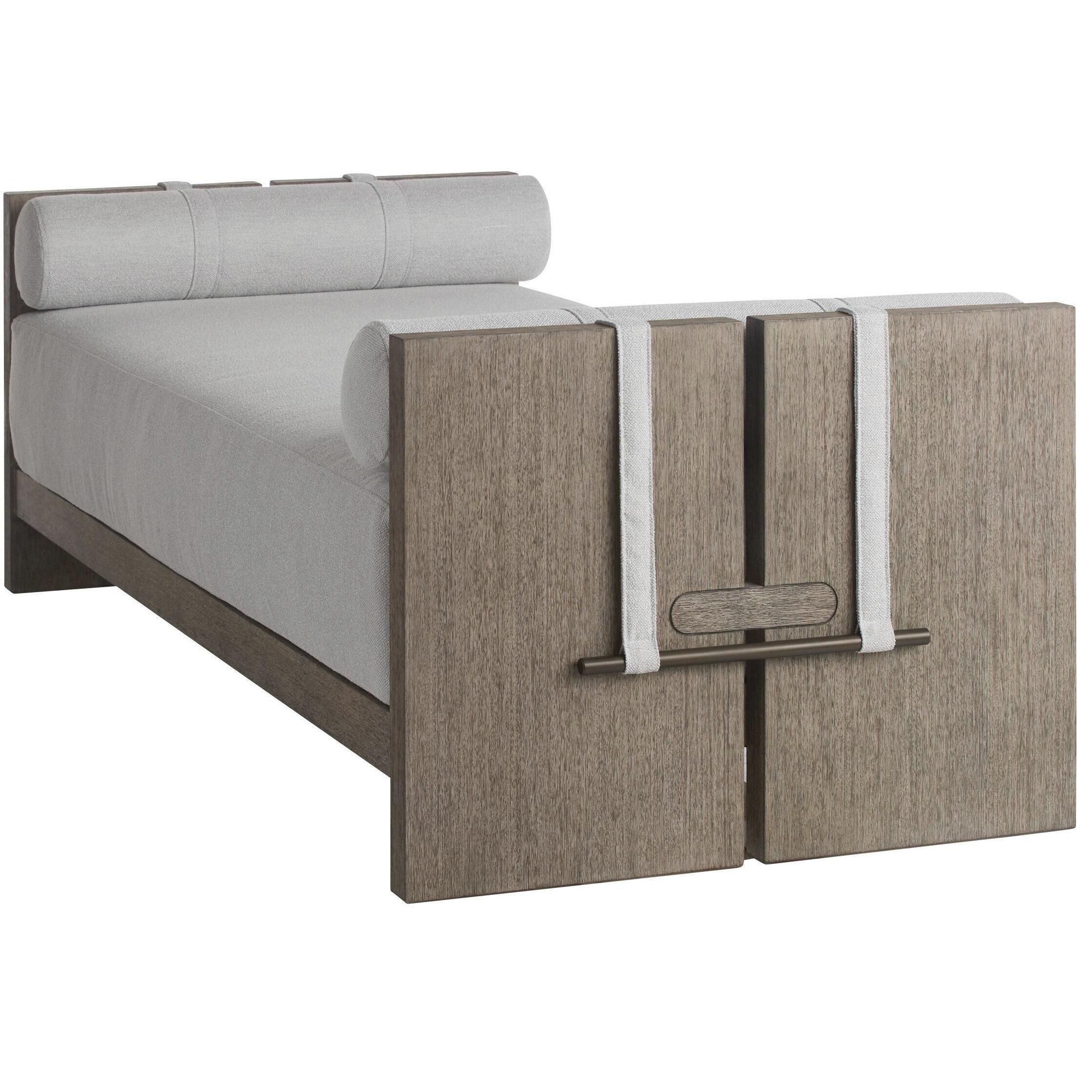 Dominic Porpoise and Willow with Aged Bronze Outdoor Daybed