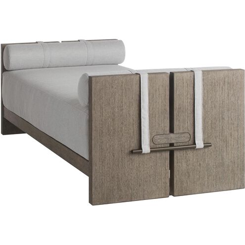 Dominic Porpoise and Willow with Aged Bronze Outdoor Daybed