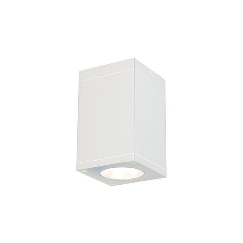 Cube Arch LED 5.5 inch White Outdoor Flush in Spot, 85, 3000K