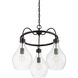 Pulaski 3 Light 23.5 inch Oiled Bronze Chandelier Ceiling Light