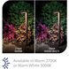 Balance 12 6.5 watt Bronze Path and Area Light in 3000K Warm White LED, WAC Landscape