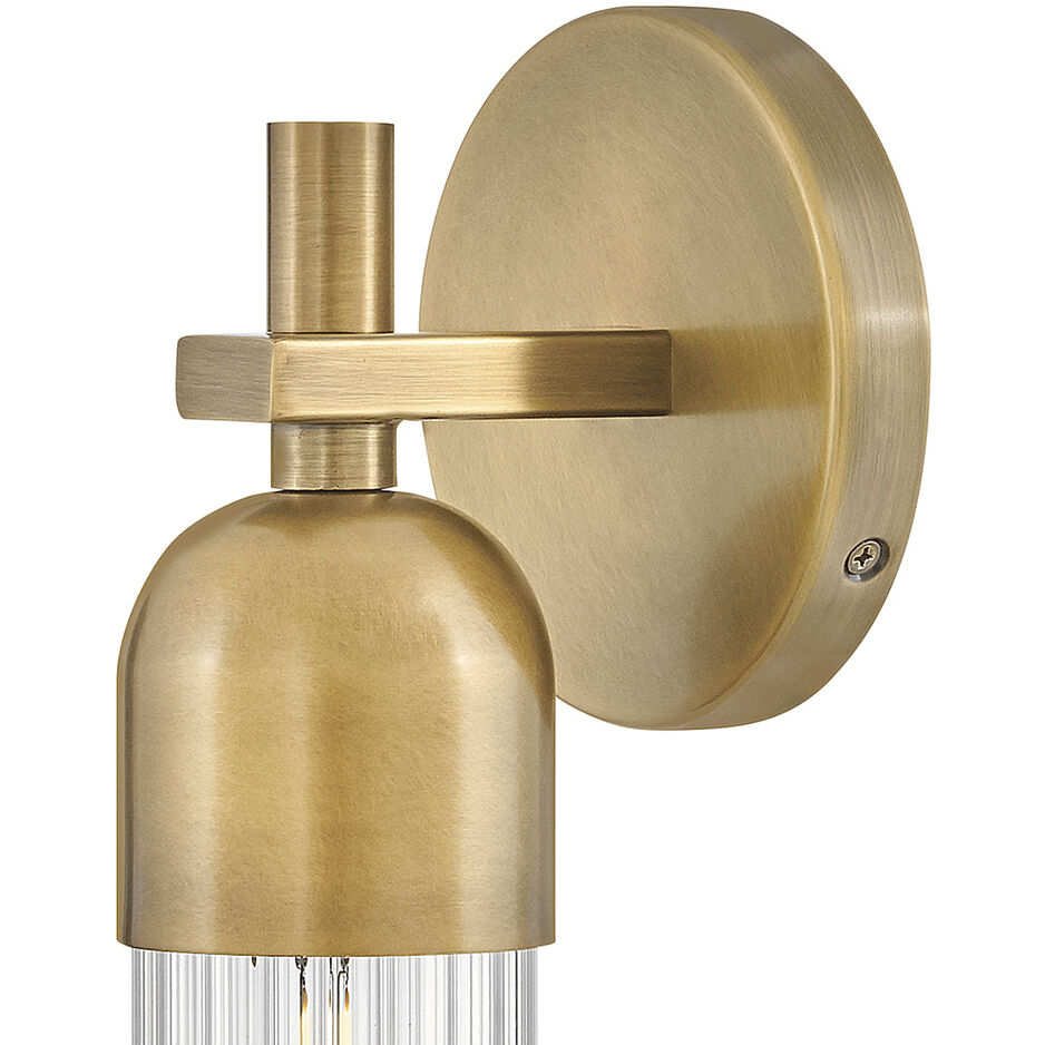 Soren 1 Light 5 inch Heritage Brass Bath Light Wall Light