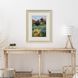 Walk This Way Green and Blue and Yellow Framed Art