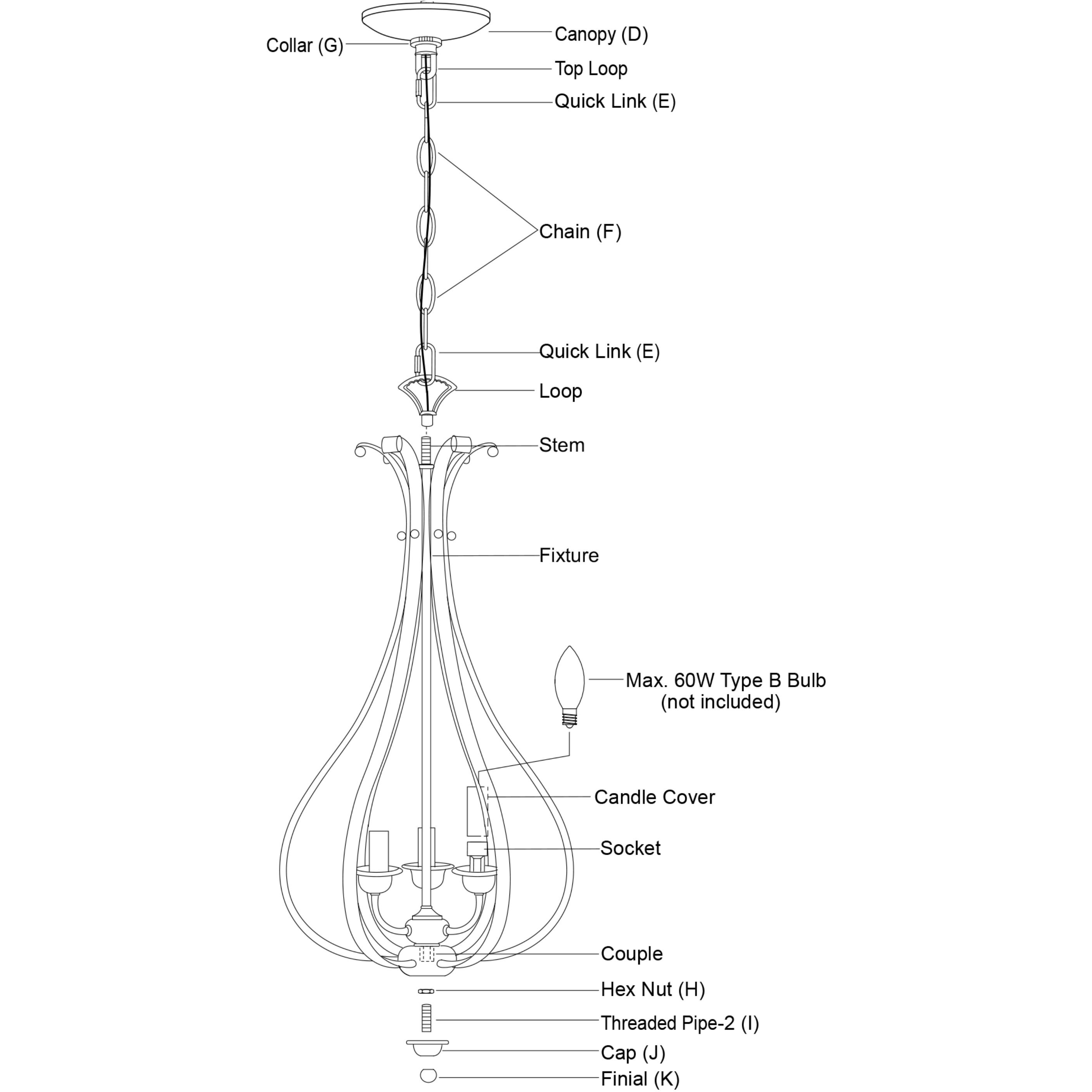 Monrovia LED 11.25 inch Oil Rubbed Bronze Pendant Ceiling Light