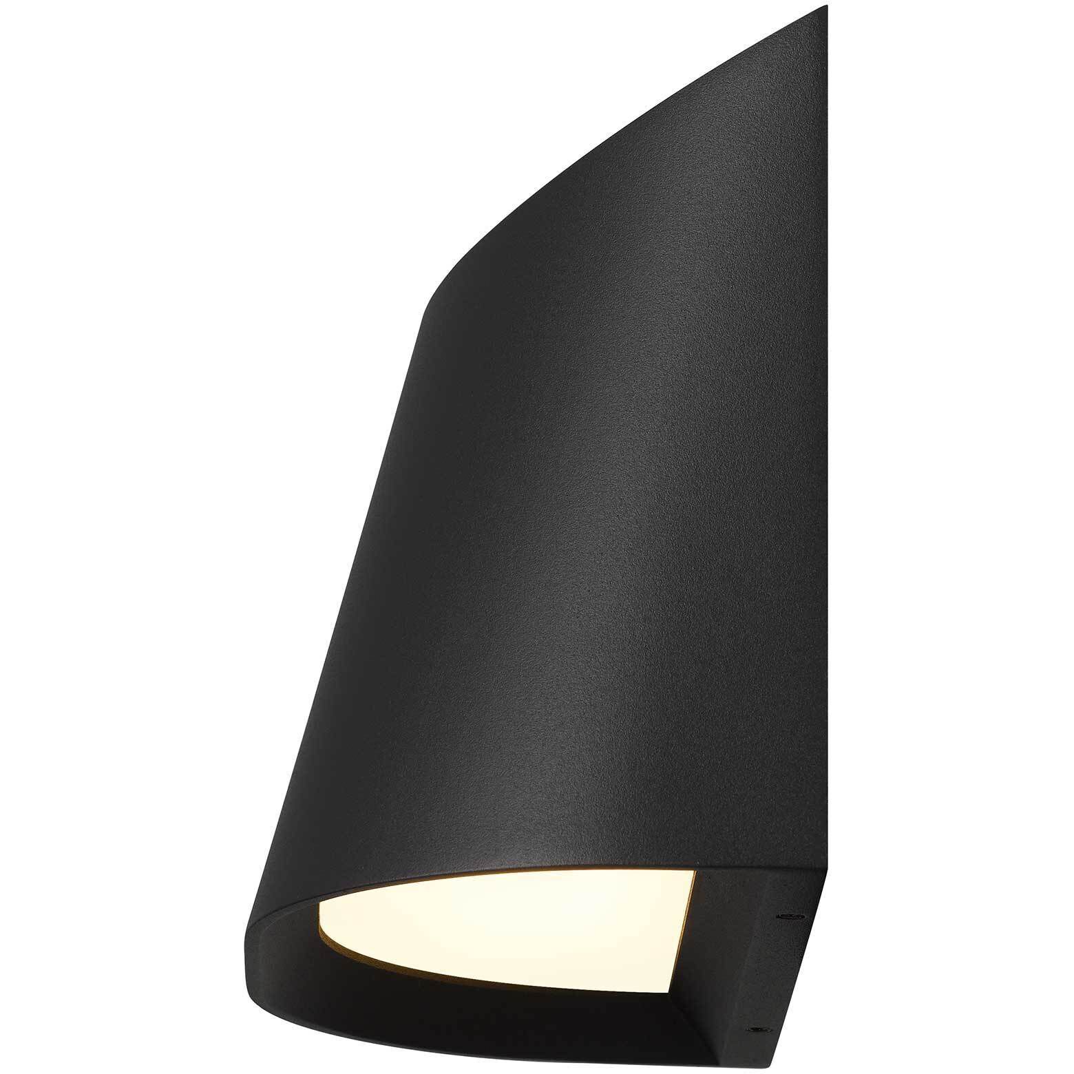 Ambit LED 4.75 inch Sand Black Outdoor Wall Sconce