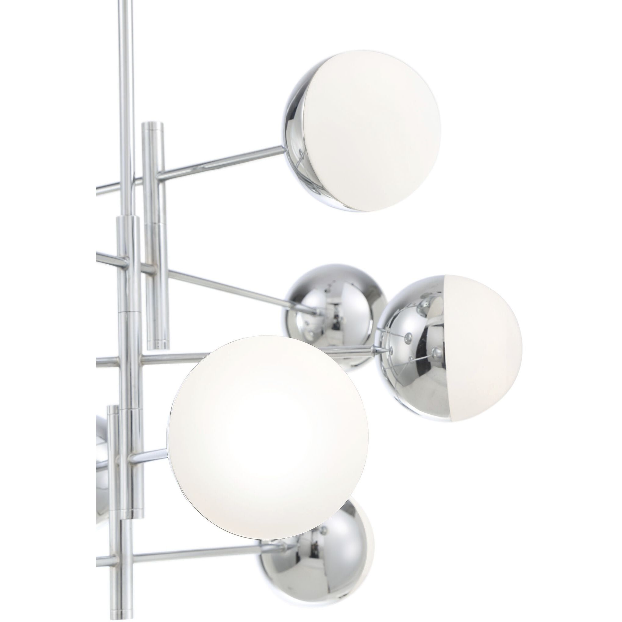 Fairmount LED 50 inch Chrome Chandelier Ceiling Light