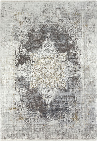 Solar 134 X 90 inch Black Rug in 8 x 11, Rectangle