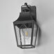 Storybook 1 Light 8 inch Black Outdoor Hanging Lantern
