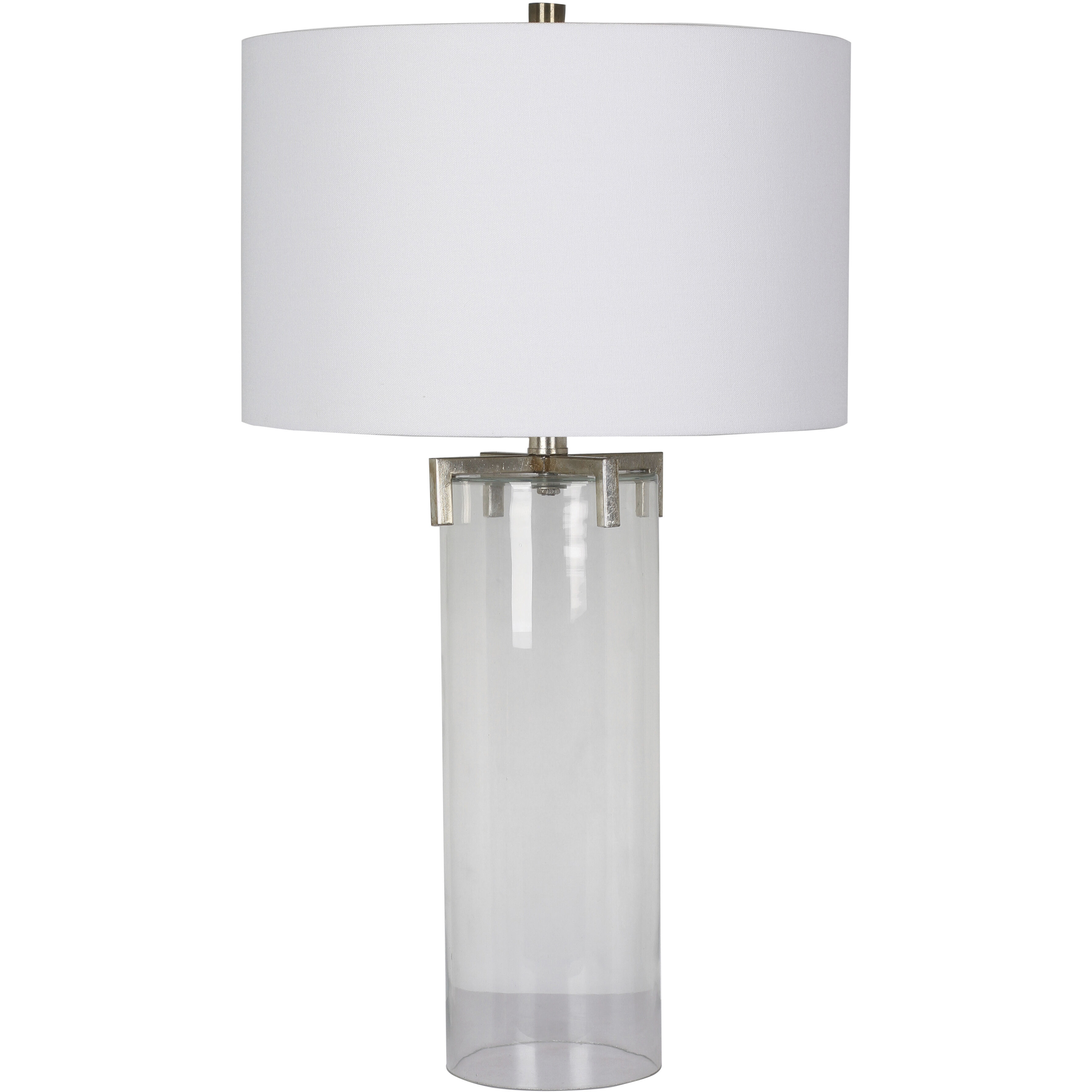 Canada 28.5 inch 100.00 watt Polished Nickel Table Lamp Portable Light