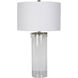 Canada 28.5 inch 100.00 watt Polished Nickel Table Lamp Portable Light