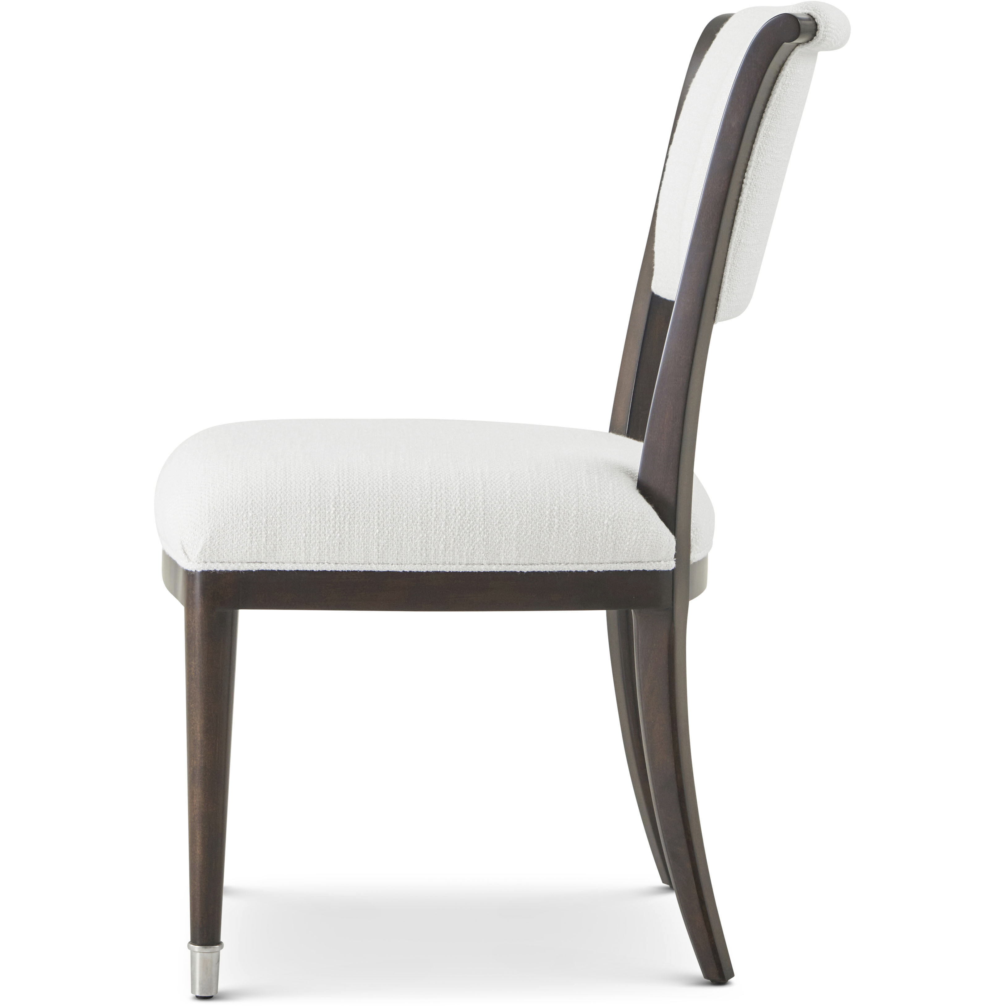 Spencer London Fulham Dining Side Chair, Wooden, Upholstered