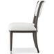 Spencer London Fulham Dining Side Chair, Wooden, Upholstered