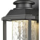 Irvine LED 10 inch Matte Black Outdoor Wall Sconce