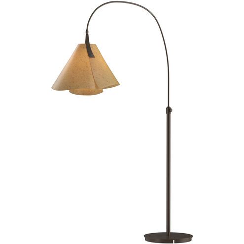 Mobius 66.3 inch 100 watt Ink Arc Floor Lamp Portable Light in Cork