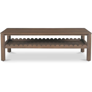 Wiley 52 X 25.5 inch Brown Coffee Table