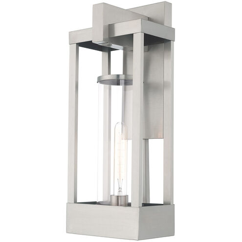 Delancey 1 Light 20 inch Brushed Nickel Outdoor Wall Lantern