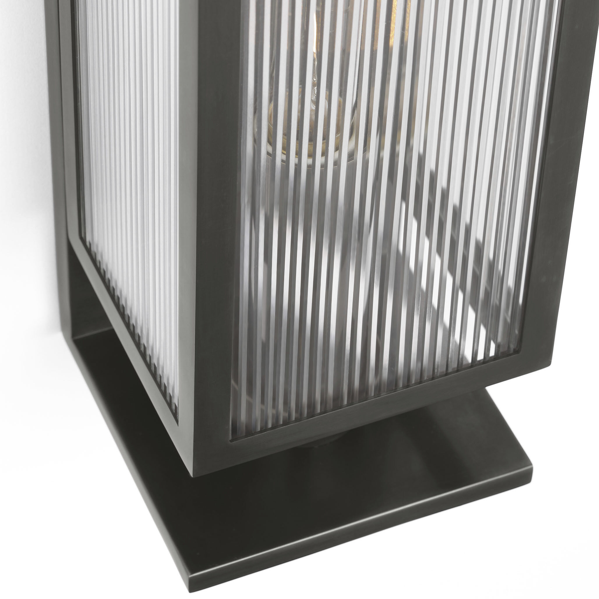 Barbara Barry York LED 5 inch Bronze Single Box Sconce Wall Light