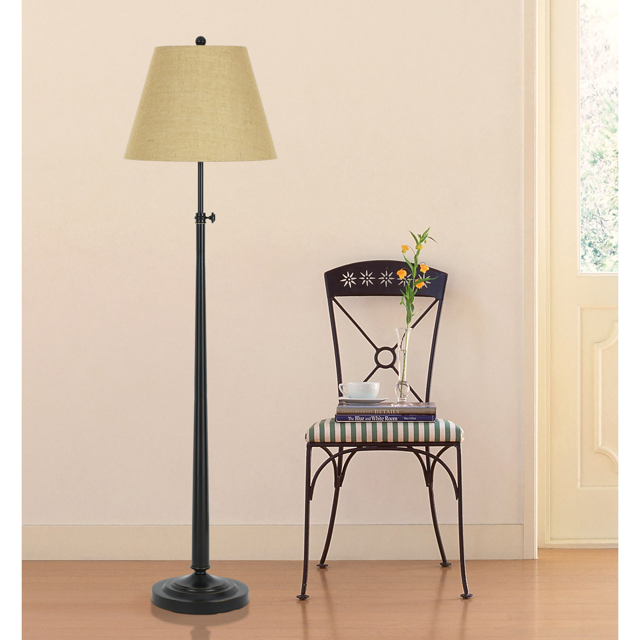Madison 56 inch 150 watt Dark Bronze Floor Lamp Portable Light