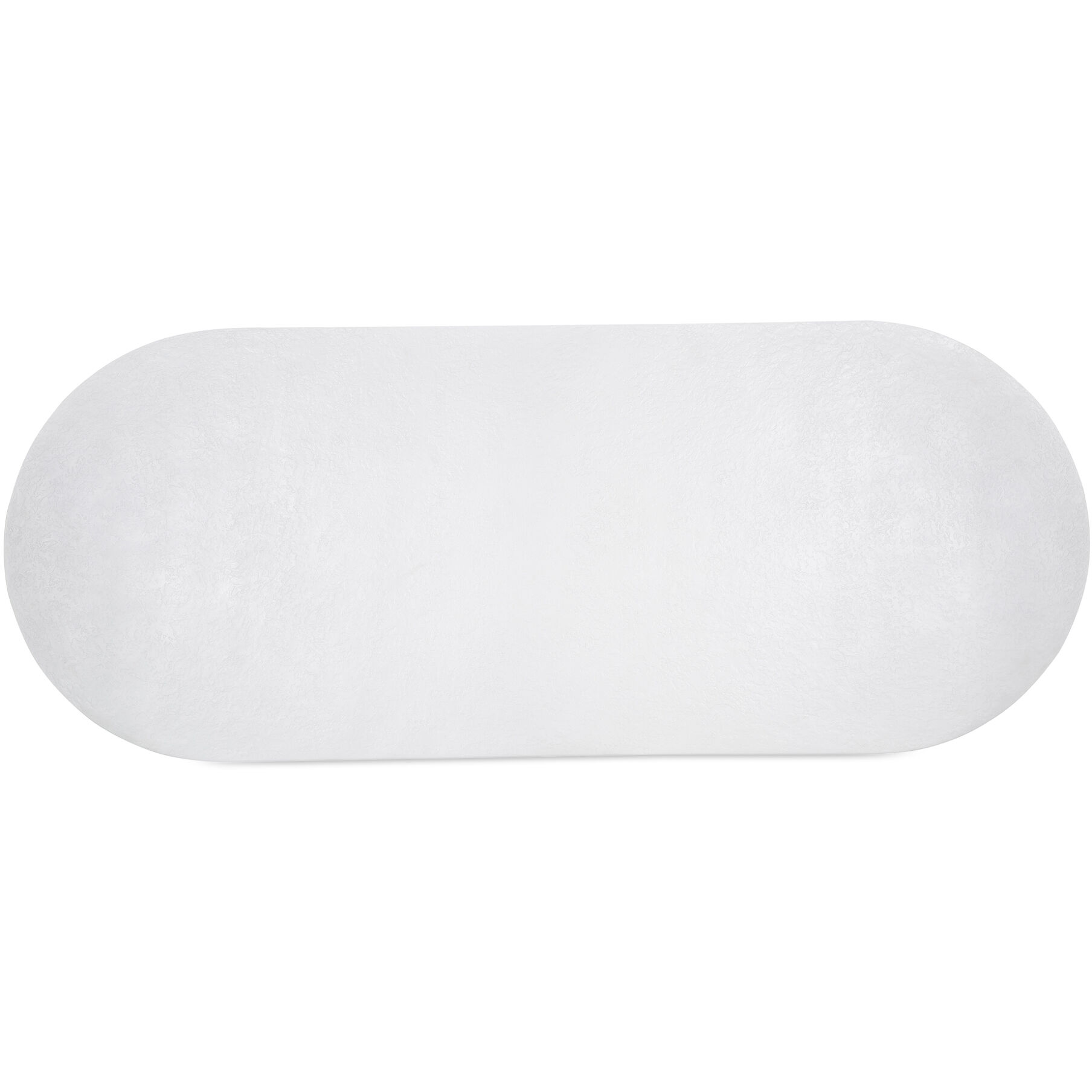 Eris 86.5 X 35.5 inch White Outdoor Dining Table