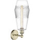 Windham 1 Light 7 inch Antique Brass and Clear Sconce Wall Light