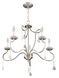 Callisto 5 Light 24 inch Brushed Nickel Chandelier Ceiling Light