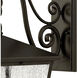 Heritage Trellis Outdoor Wall Mount Lantern in Regency Bronze, Large