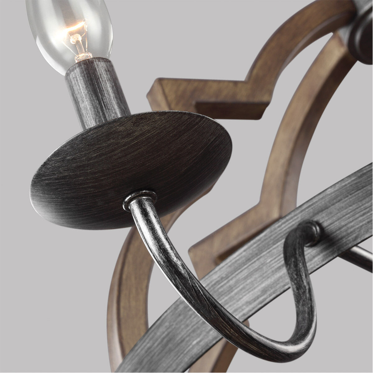 Socorro 6 Light 40 inch Stardust Chandelier Ceiling Light