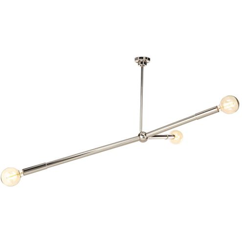 Talon 3 Light 51.25 inch Chandelier