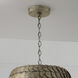 Delphine 1 Light 15 inch Grecian Luster Pendant Ceiling Light