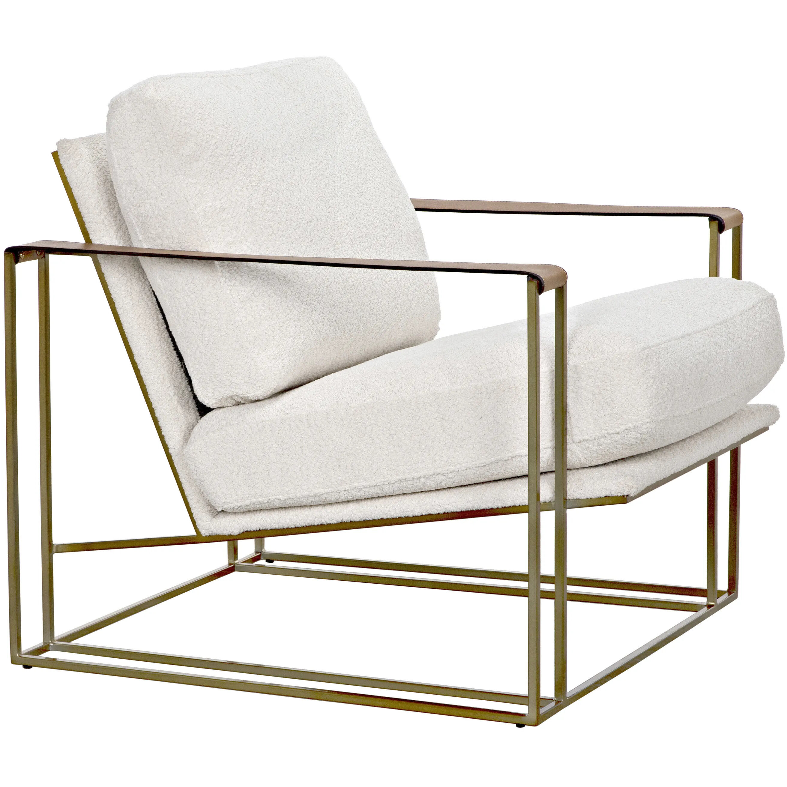 Oryan Brass Occasional Chair