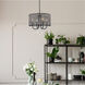 Elise 4 Light 17 inch Black Pendant Ceiling Light