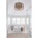 Jayna 8 Light 31.25 inch Burnished Silver Chandelier Ceiling Light