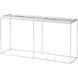 Theodore Alexander 65 X 17 inch Hand Painted Faux Horn Tiled Console Table