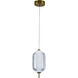 Canada LED 6 inch Brass LED Pendant Ceiling Light
