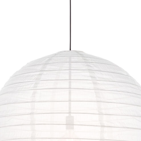 Ringo 1 Light 32 inch White Pendant Ceiling Light, Small