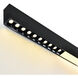 Pienza LED 45 inch Black Island/Pool Table Light Ceiling Light