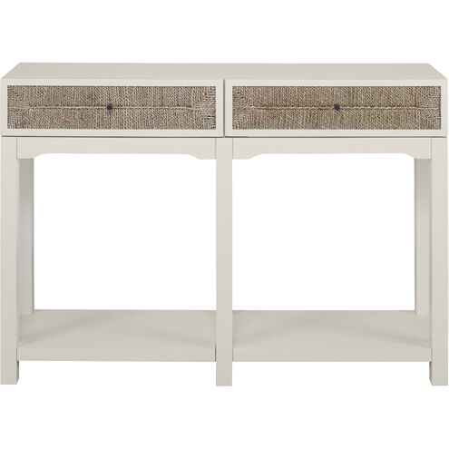 Sawyer 48 X 12 inch Shoji White with Natural Console Table