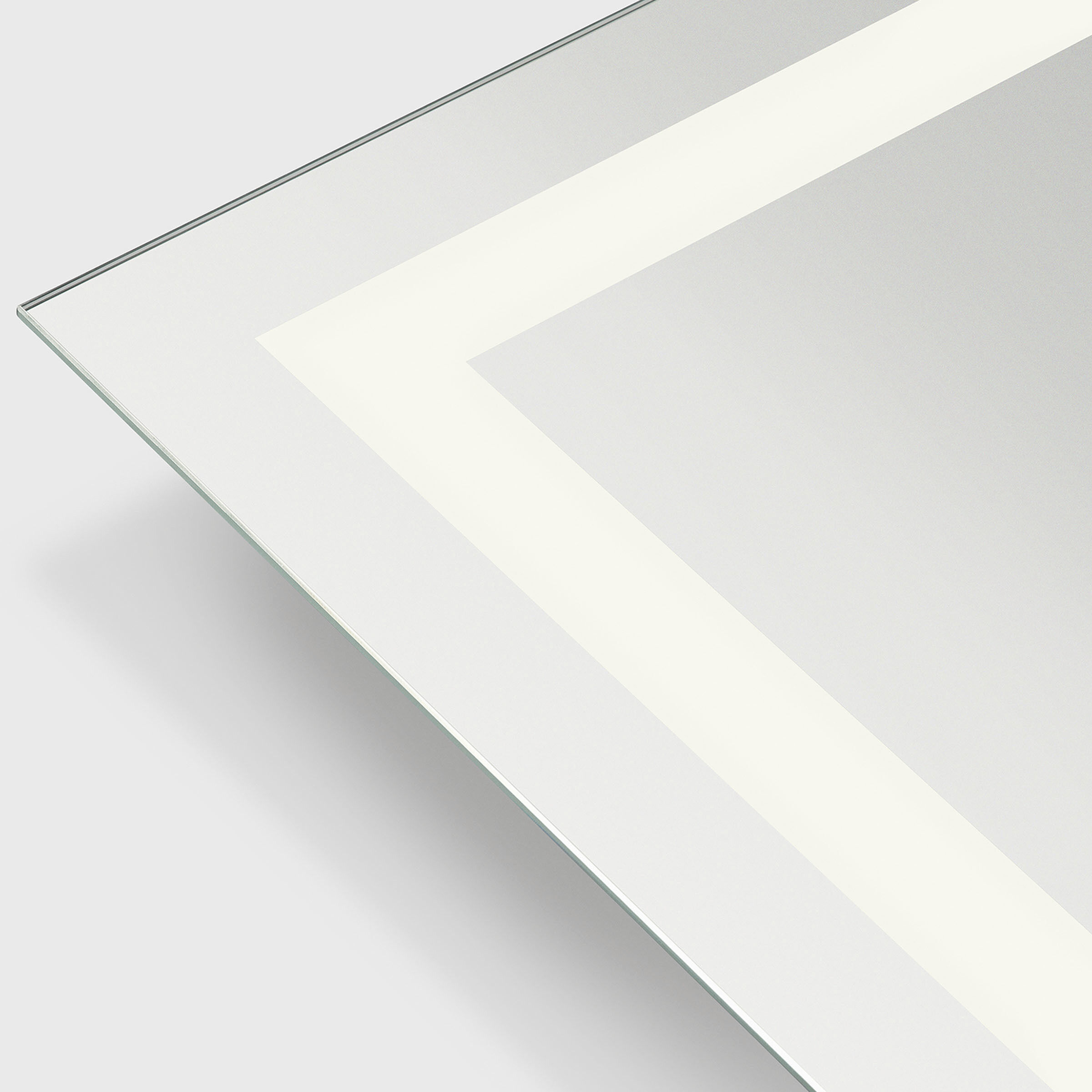 Mera 60 X 36 inch Might Bright White LED Wall Mirror