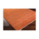 Empress 36 X 24 inch Orange and Brown Area Rug, Wool
