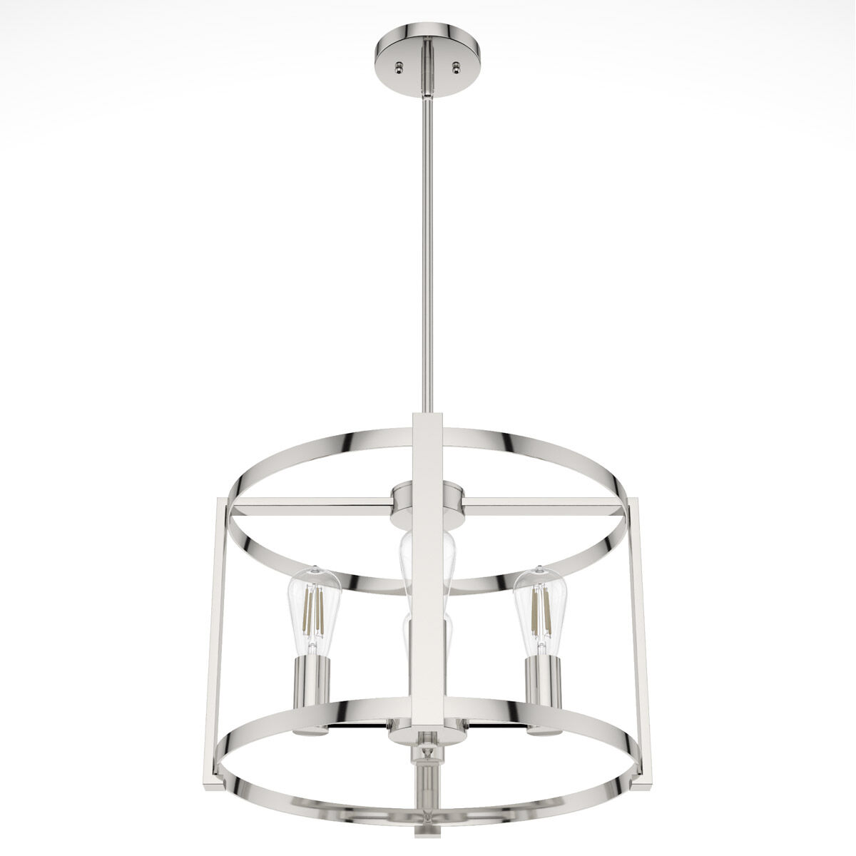Astwood 4 Light 18 inch Polished Nickel Chandelier Ceiling Light