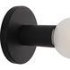 Thessa 1 Light 5 inch Matte Black Wall Sconce Wall Light