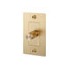 1G 100-120 Brass Dimmer Switch, LED