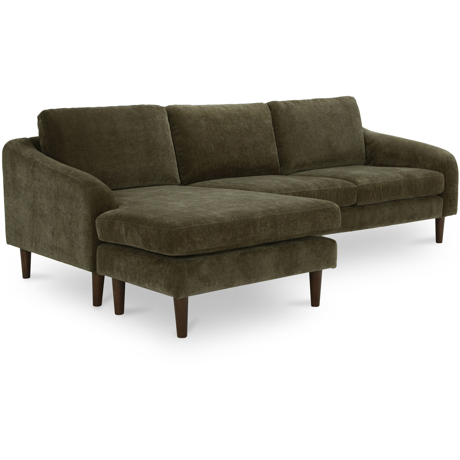 Quinn Dark Green Sectional